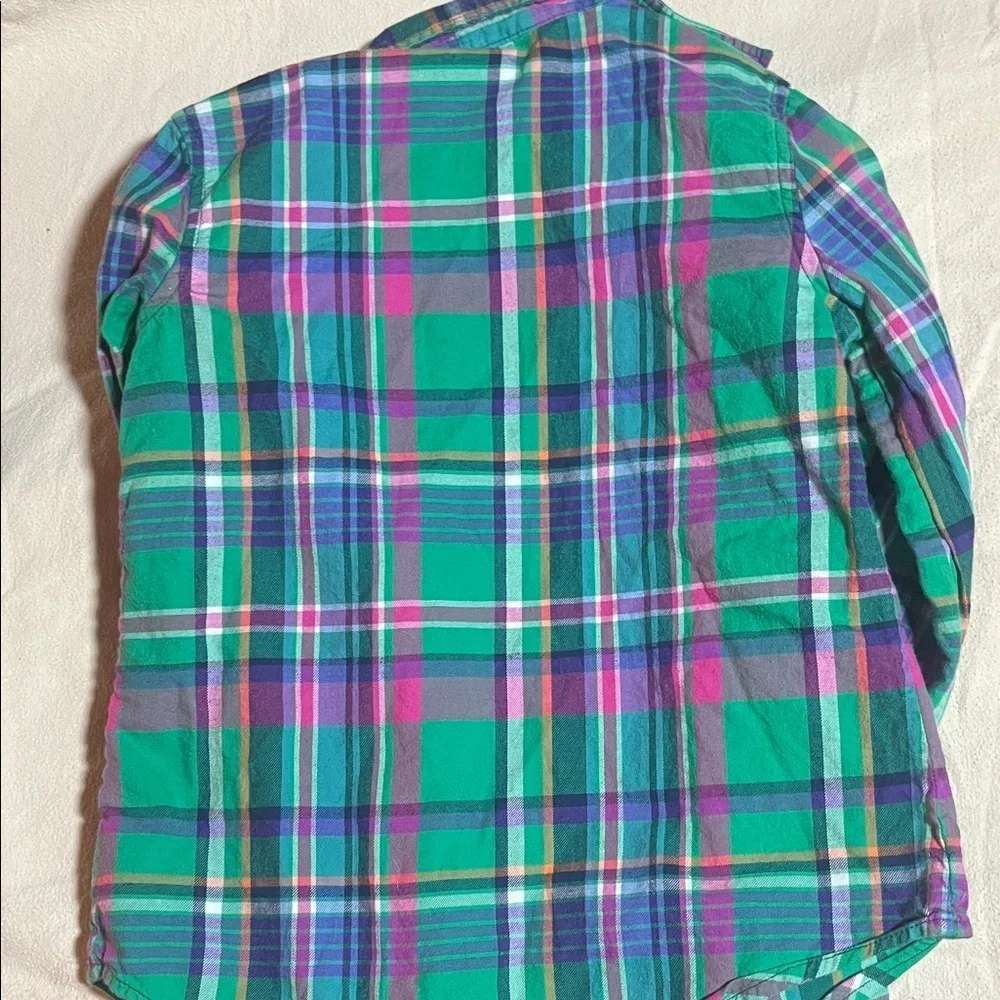 Ralph Lauren Kids Multicolor Plaid Polo
